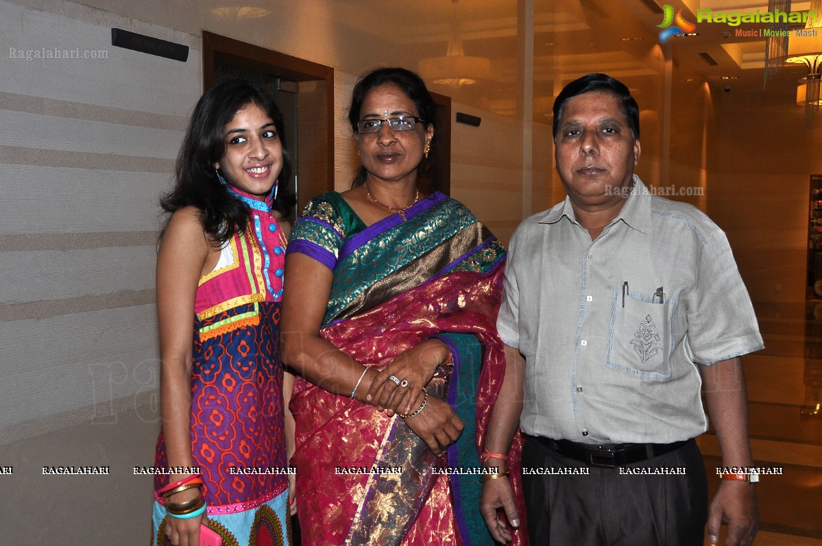 Grand Sangeet Ceremony of Varshitha and Sanjay at Hotel Marigold, Hyderabad