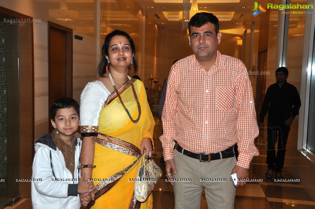 Grand Sangeet Ceremony of Varshitha and Sanjay at Hotel Marigold, Hyderabad