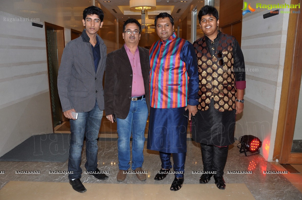 Grand Sangeet Ceremony of Varshitha and Sanjay at Hotel Marigold, Hyderabad