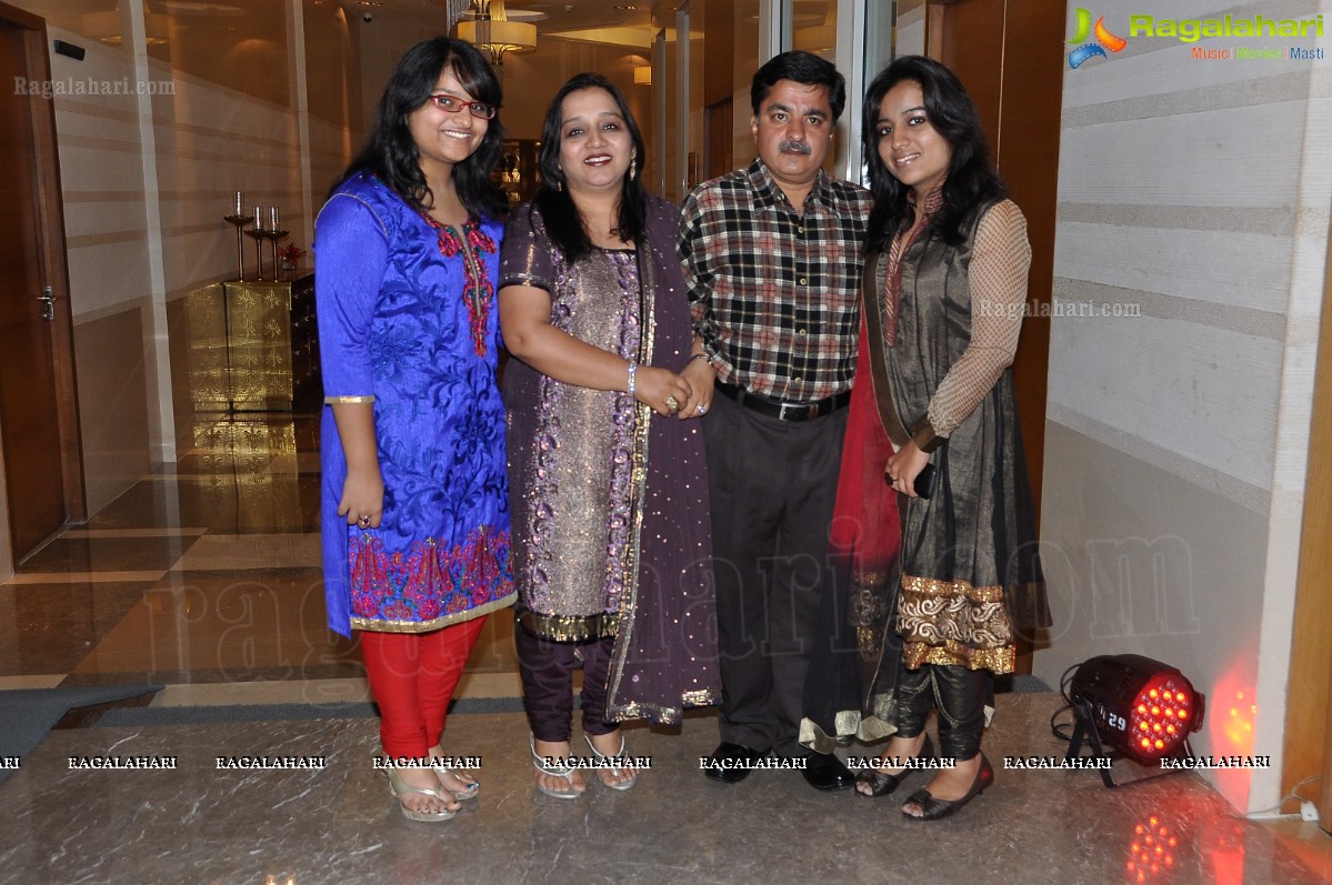 Grand Sangeet Ceremony of Varshitha and Sanjay at Hotel Marigold, Hyderabad