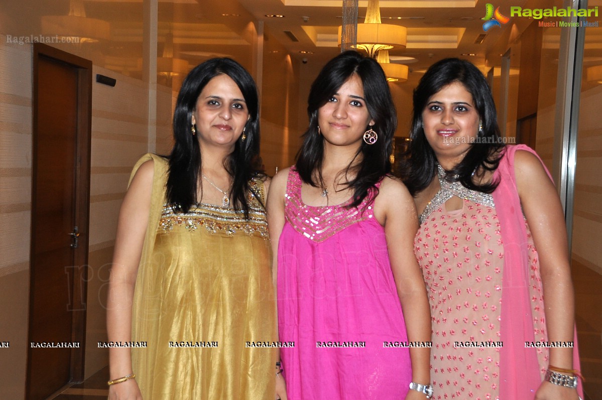 Grand Sangeet Ceremony of Varshitha and Sanjay at Hotel Marigold, Hyderabad