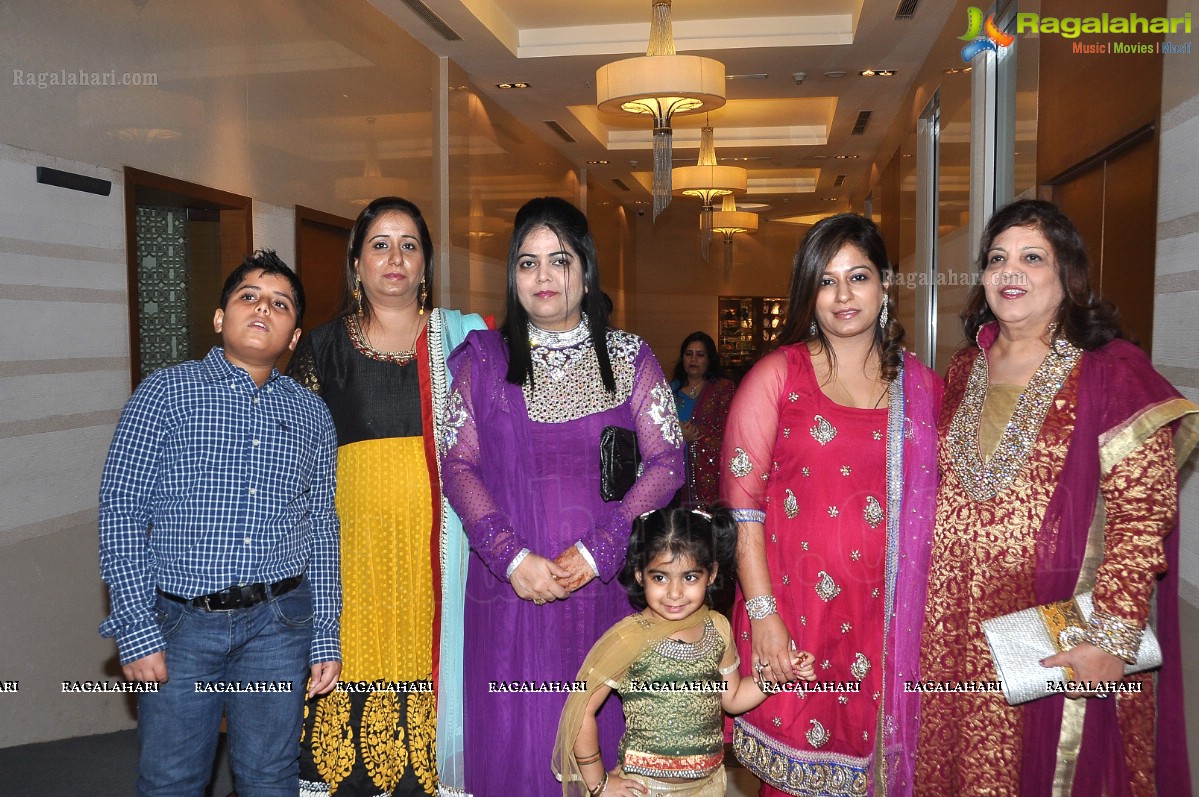 Grand Sangeet Ceremony of Varshitha and Sanjay at Hotel Marigold, Hyderabad