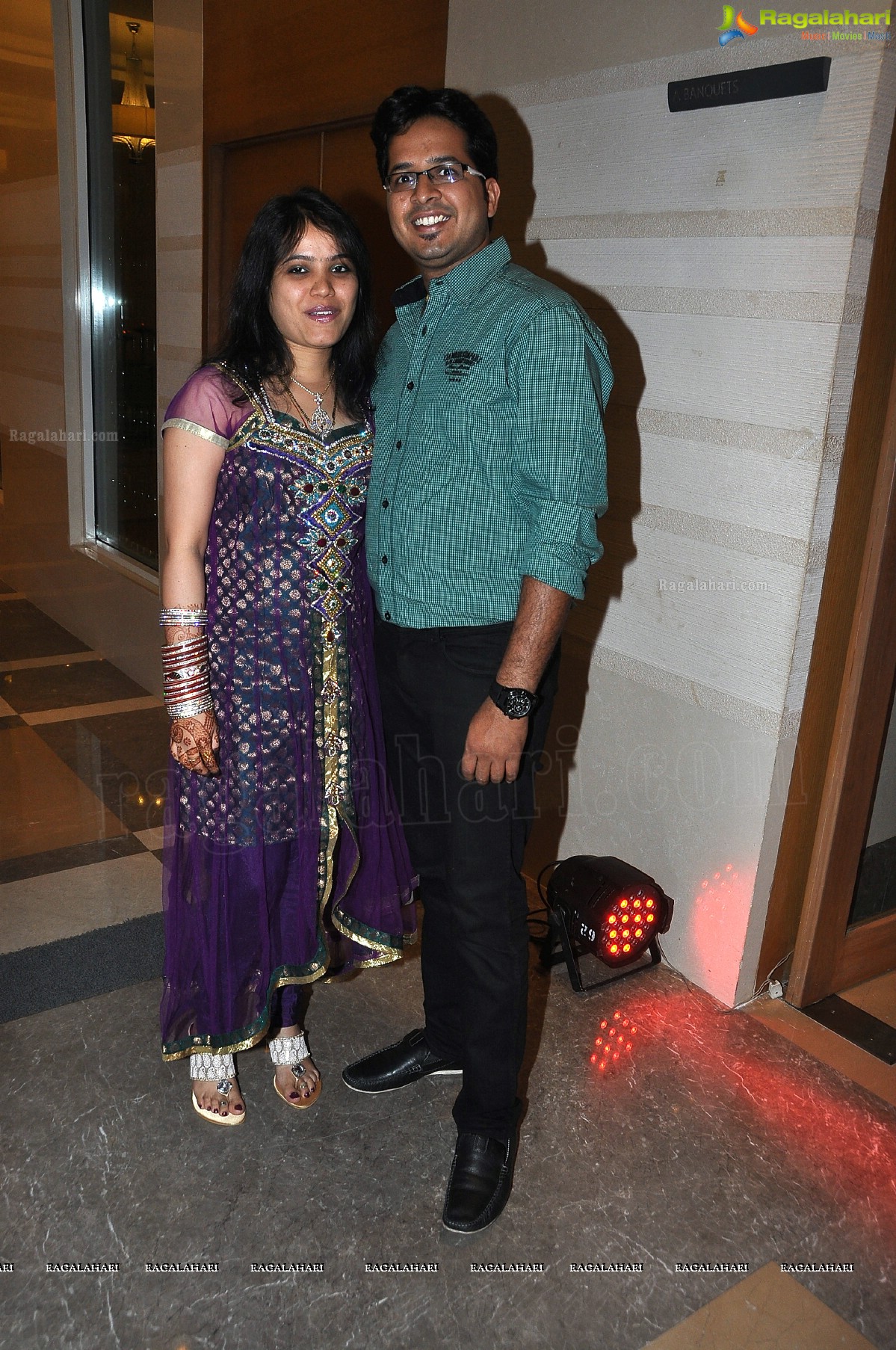 Grand Sangeet Ceremony of Varshitha and Sanjay at Hotel Marigold, Hyderabad