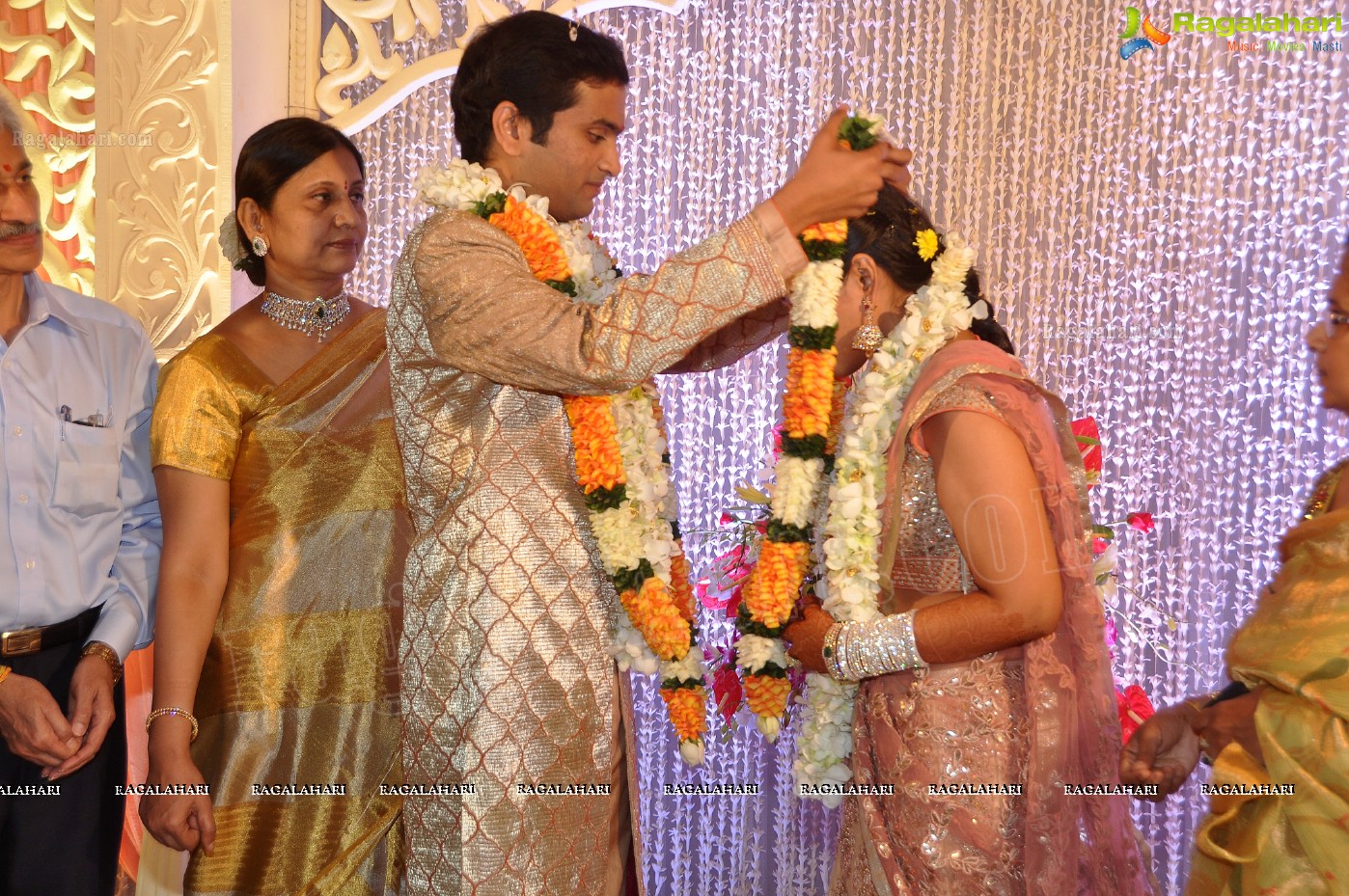 Vijaya Sai Reddy Daughter's Neha Engagement