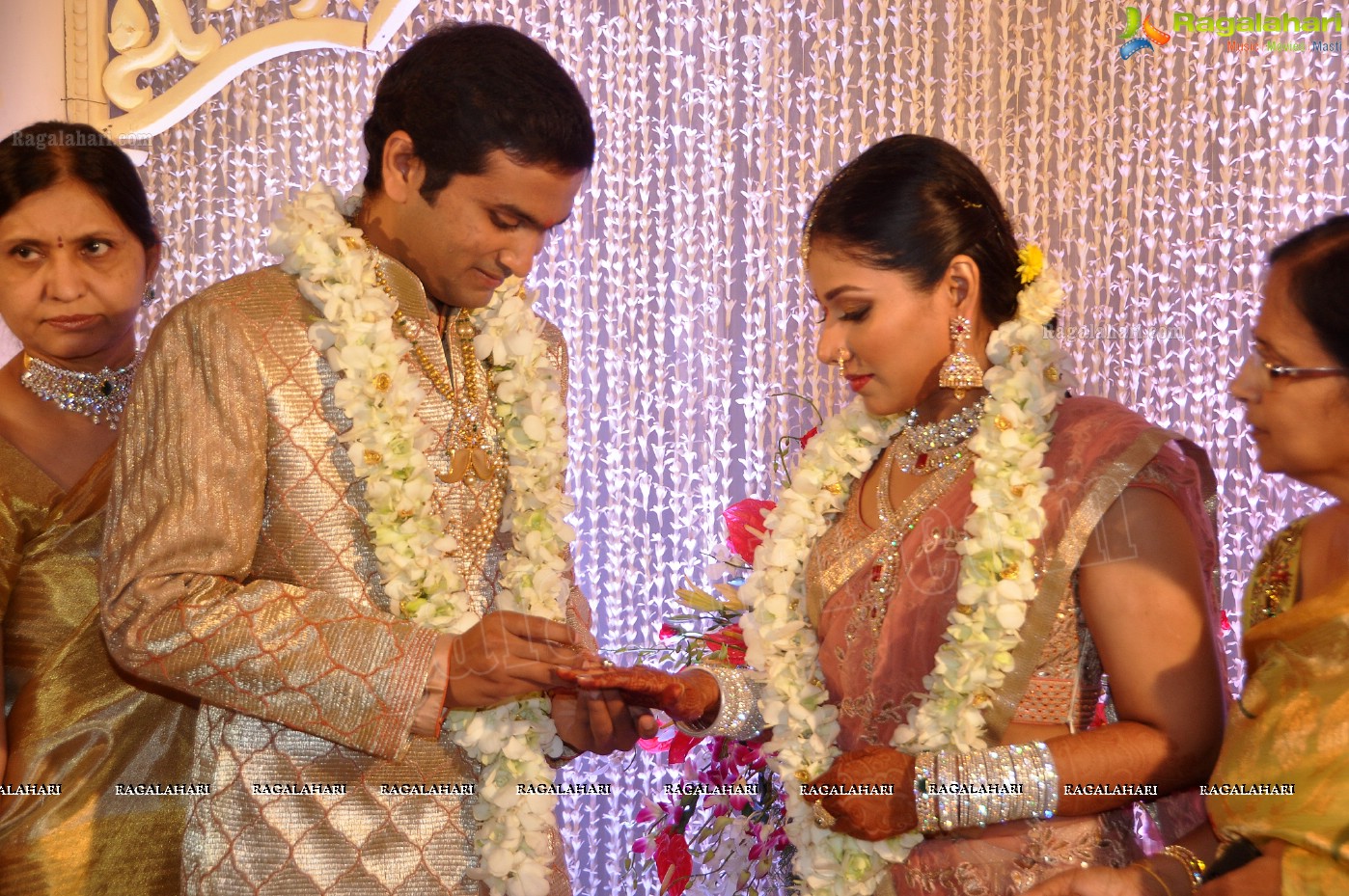 Vijaya Sai Reddy Daughter's Neha Engagement