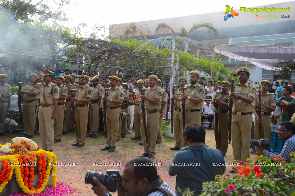 Last Rites of Akkineni Nageswara Rao