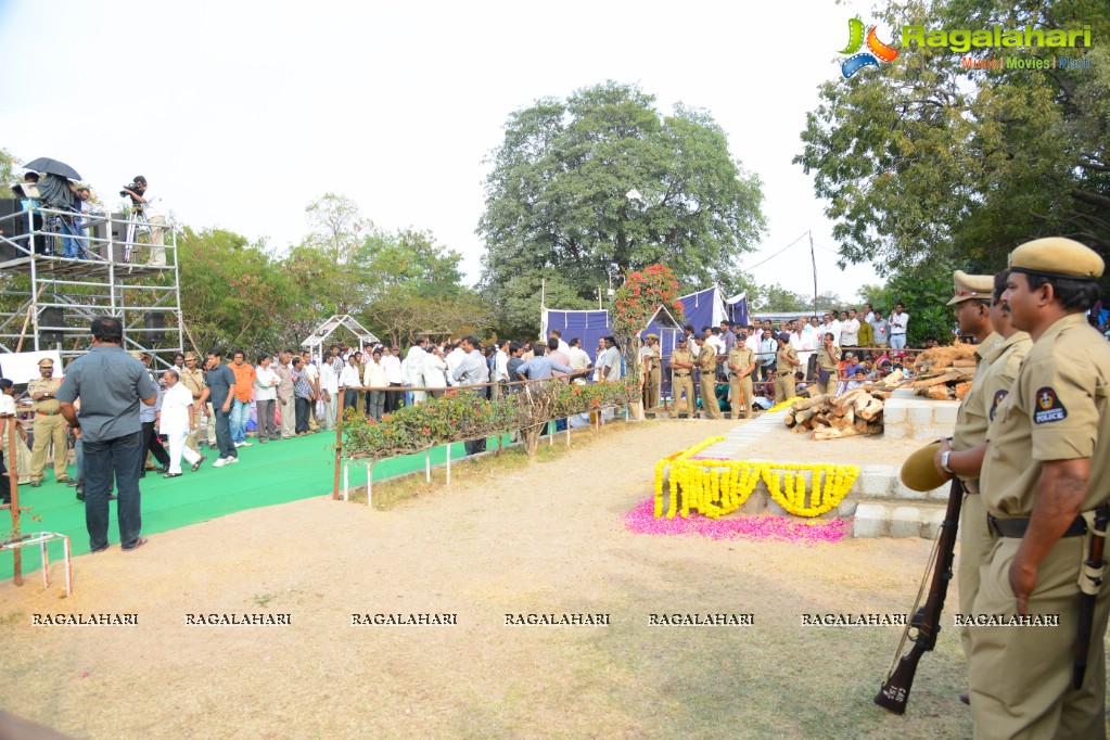 Last Rites of Akkineni Nageswara Rao