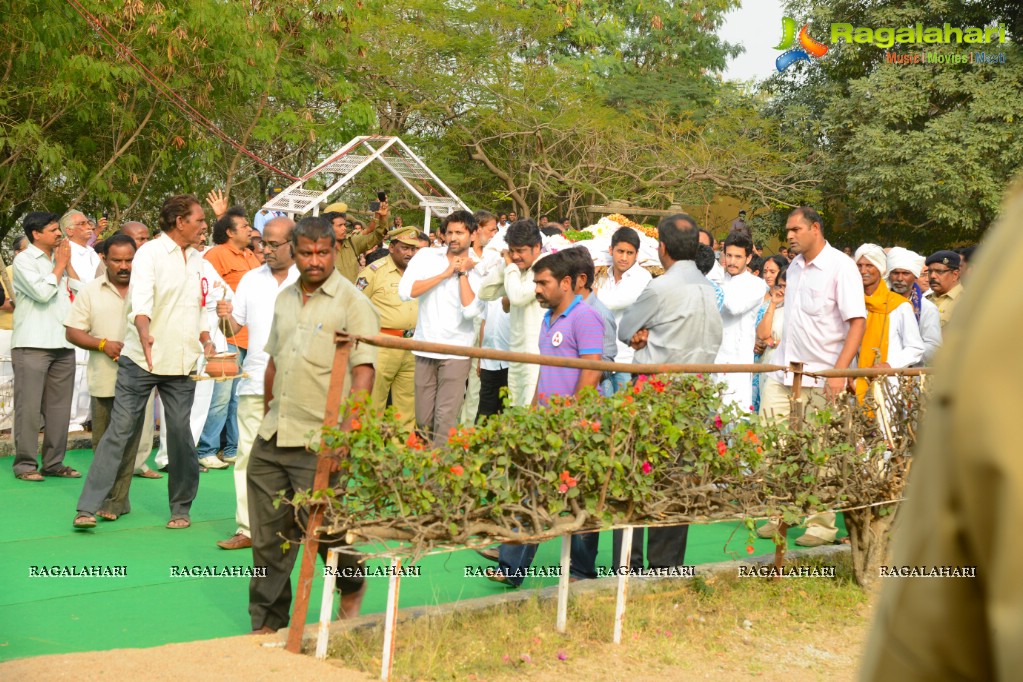 Last Rites of Akkineni Nageswara Rao