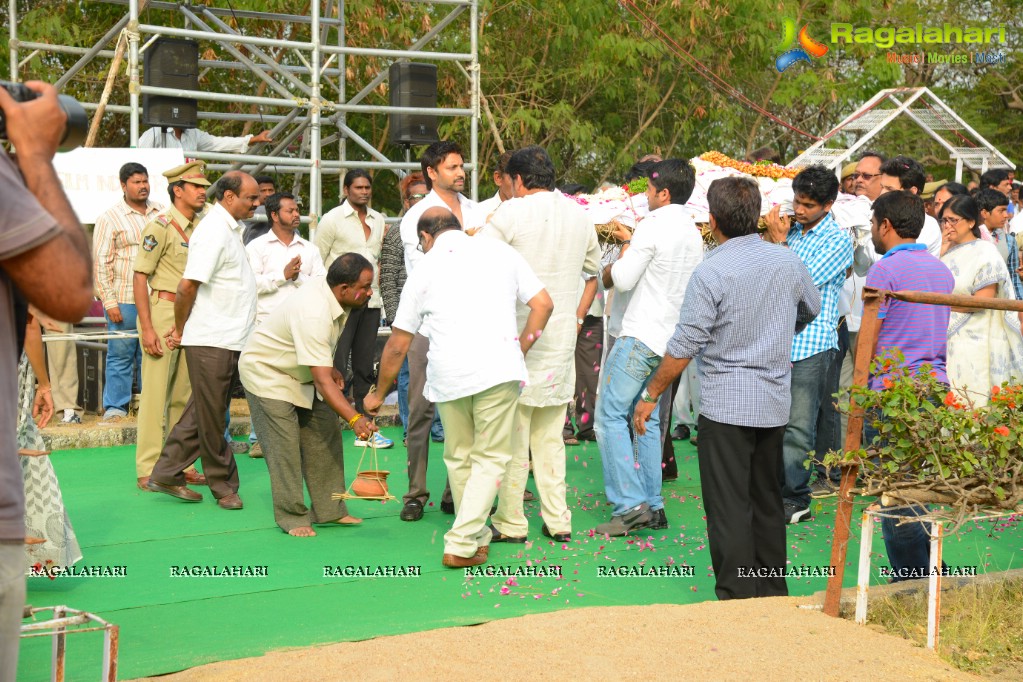 Last Rites of Akkineni Nageswara Rao