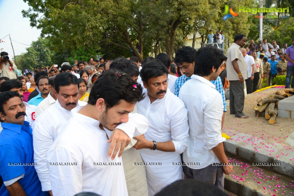 Last Rites of Akkineni Nageswara Rao