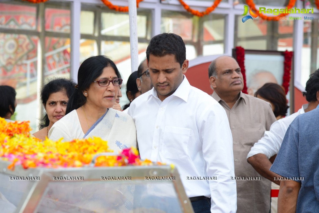 Celebrities pay homage to Dr. Akkineni Nageswara Rao	(Day 2)