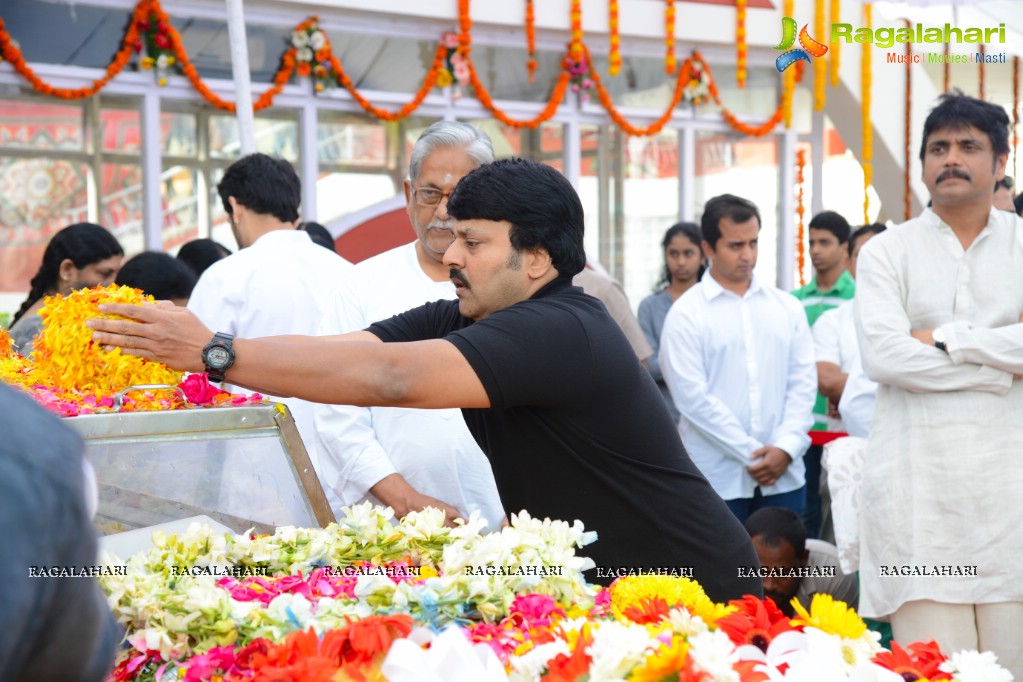 Celebrities pay homage to Dr. Akkineni Nageswara Rao	(Day 2)