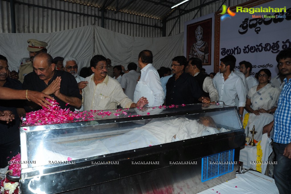 Celebrities pay homage to Dr. Akkineni Nageswara Rao	(Day 2)