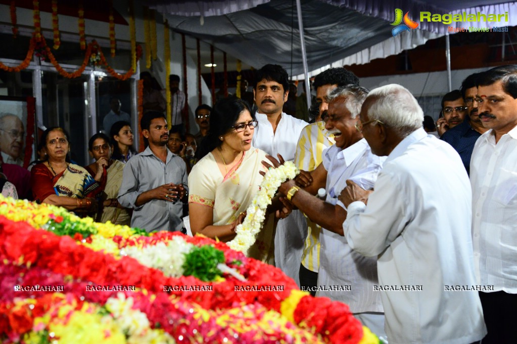 Celebrities pay homage to Dr. Akkineni Nageswara Rao