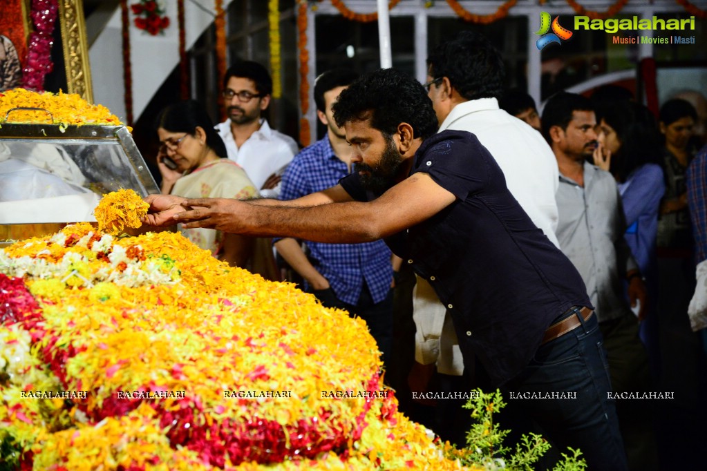 Celebrities pay homage to Dr. Akkineni Nageswara Rao