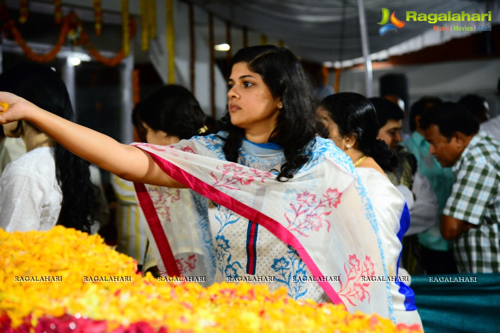 Celebrities pay homage to Dr. Akkineni Nageswara Rao