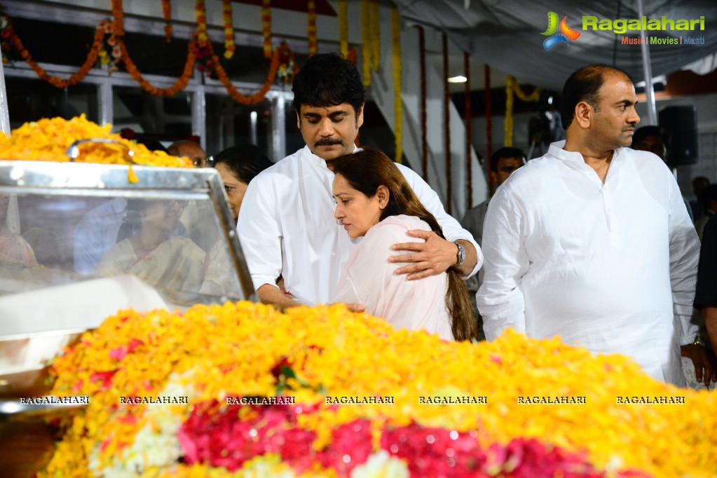 Celebrities pay homage to Dr. Akkineni Nageswara Rao