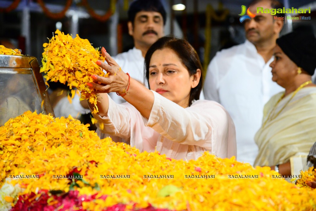 Celebrities pay homage to Dr. Akkineni Nageswara Rao