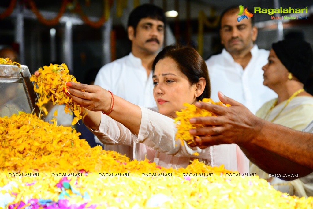 Celebrities pay homage to Dr. Akkineni Nageswara Rao