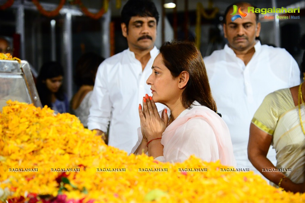 Celebrities pay homage to Dr. Akkineni Nageswara Rao