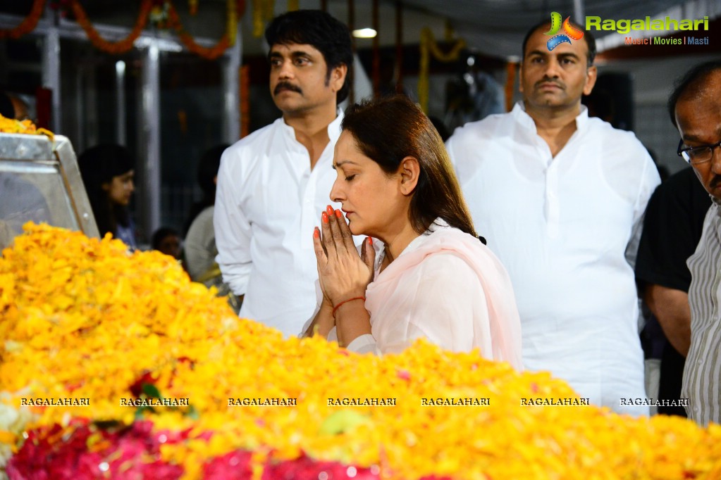 Celebrities pay homage to Dr. Akkineni Nageswara Rao