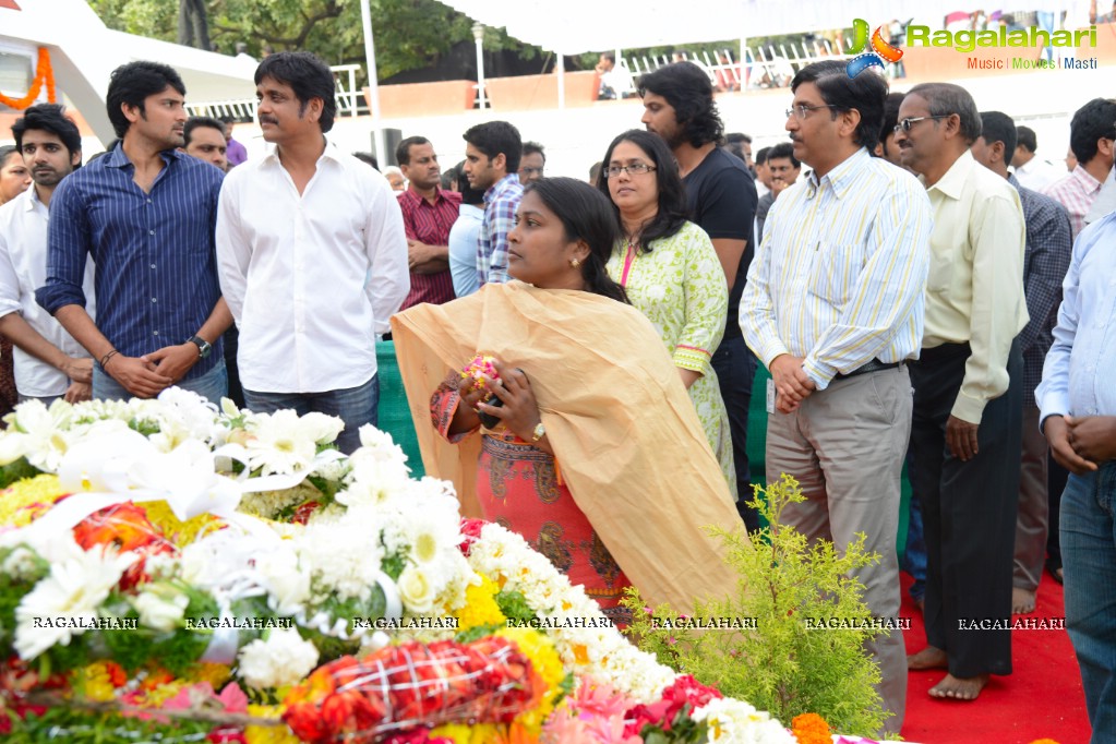 Celebrities pay homage to Dr. Akkineni Nageswara Rao