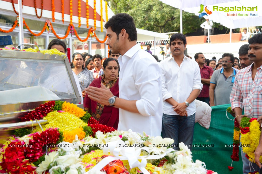 Celebrities pay homage to Dr. Akkineni Nageswara Rao