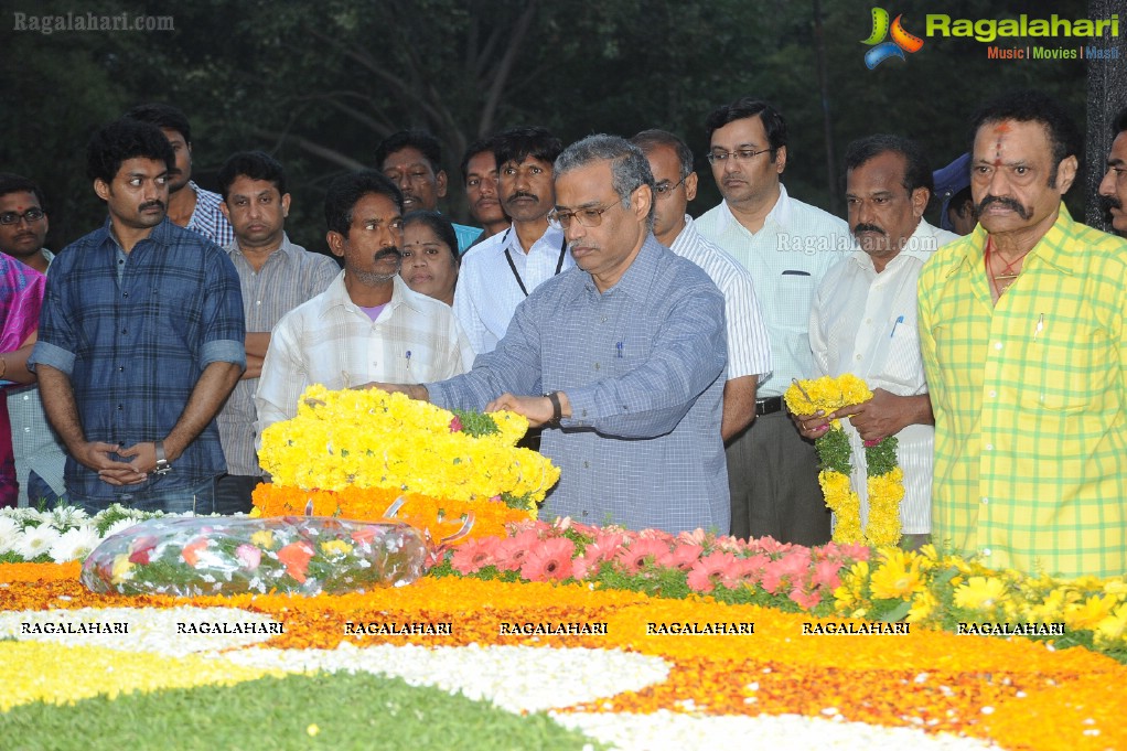 NTR Family Members at NTR Ghat