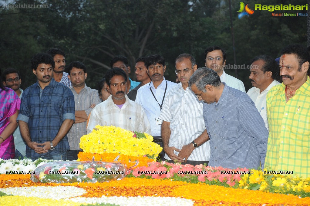 NTR Family Members at NTR Ghat