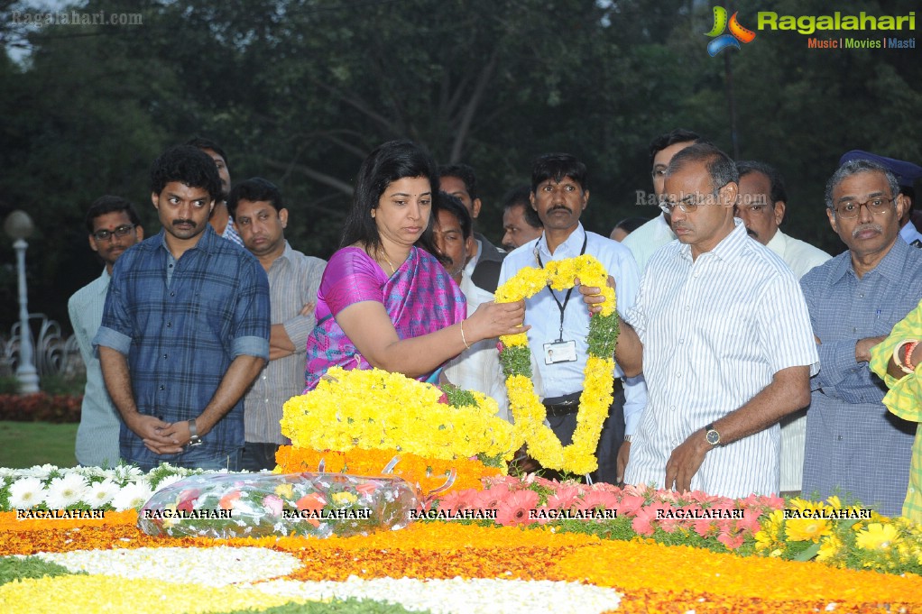 NTR Family Members at NTR Ghat