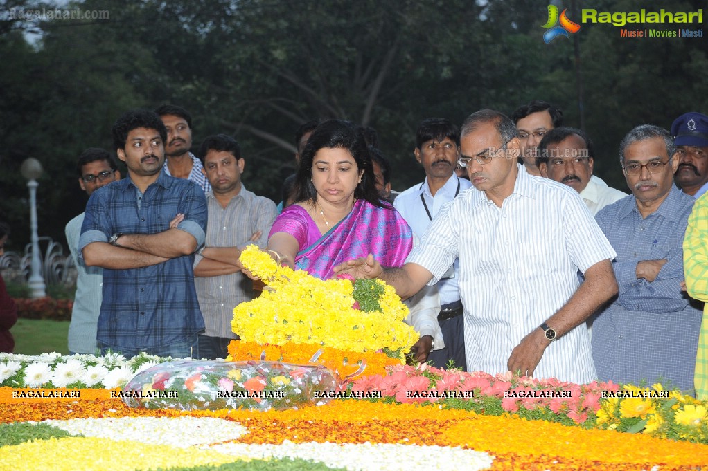 NTR Family Members at NTR Ghat