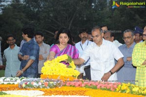 NTR Family Members at NTR Ghat