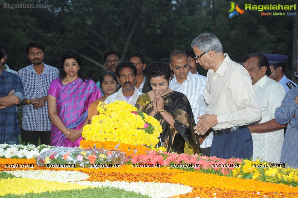 NTR Family Members at NTR Ghat