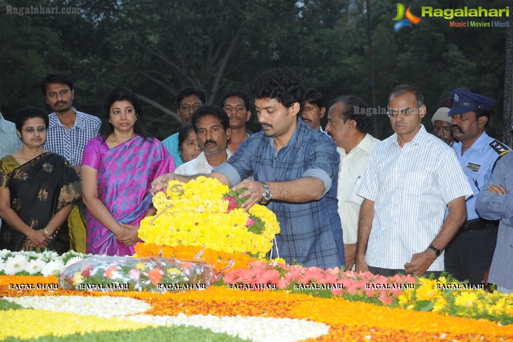 NTR Family Members at NTR Ghat