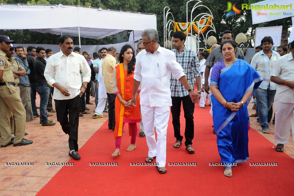 NTR Family Members at NTR Ghat