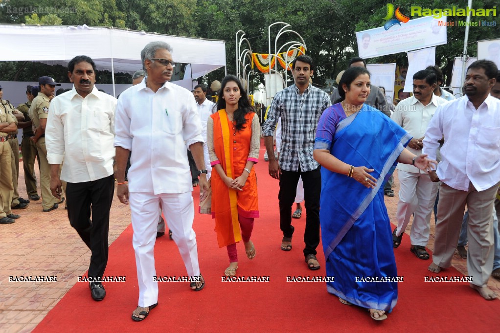 NTR Family Members at NTR Ghat