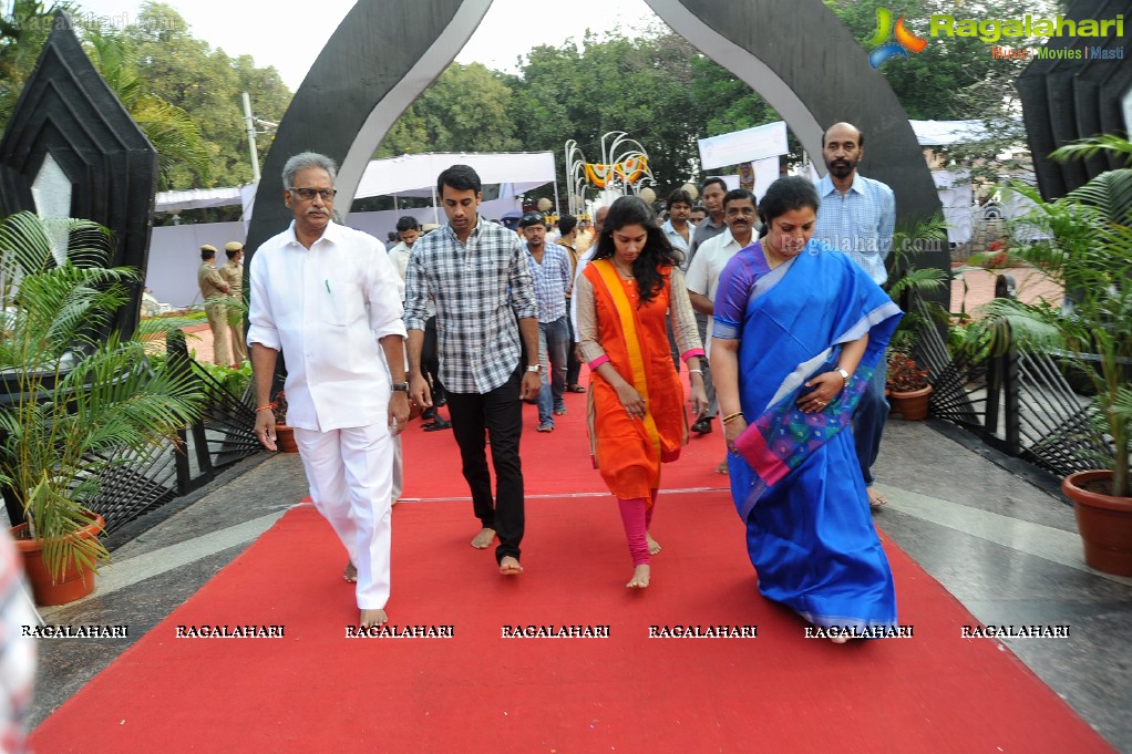 NTR Family Members at NTR Ghat