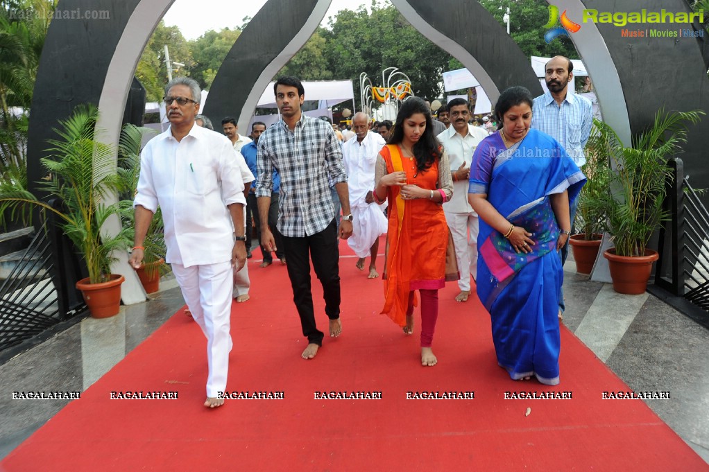 NTR Family Members at NTR Ghat