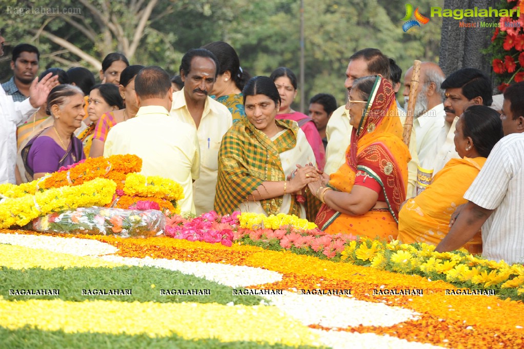 NTR Family Members at NTR Ghat