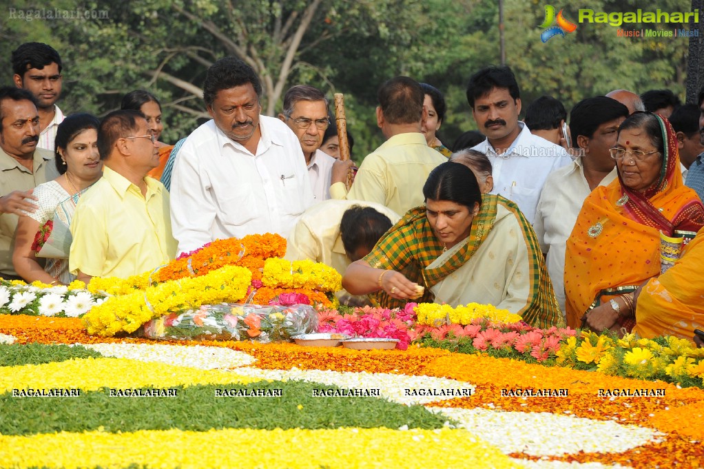 NTR Family Members at NTR Ghat