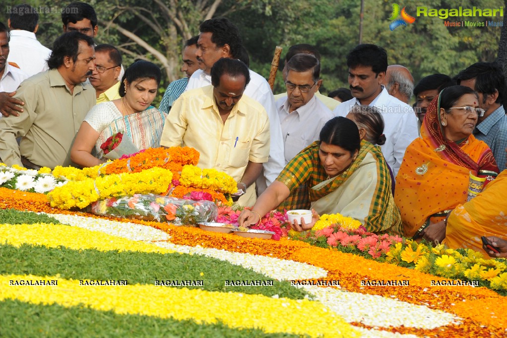 NTR Family Members at NTR Ghat