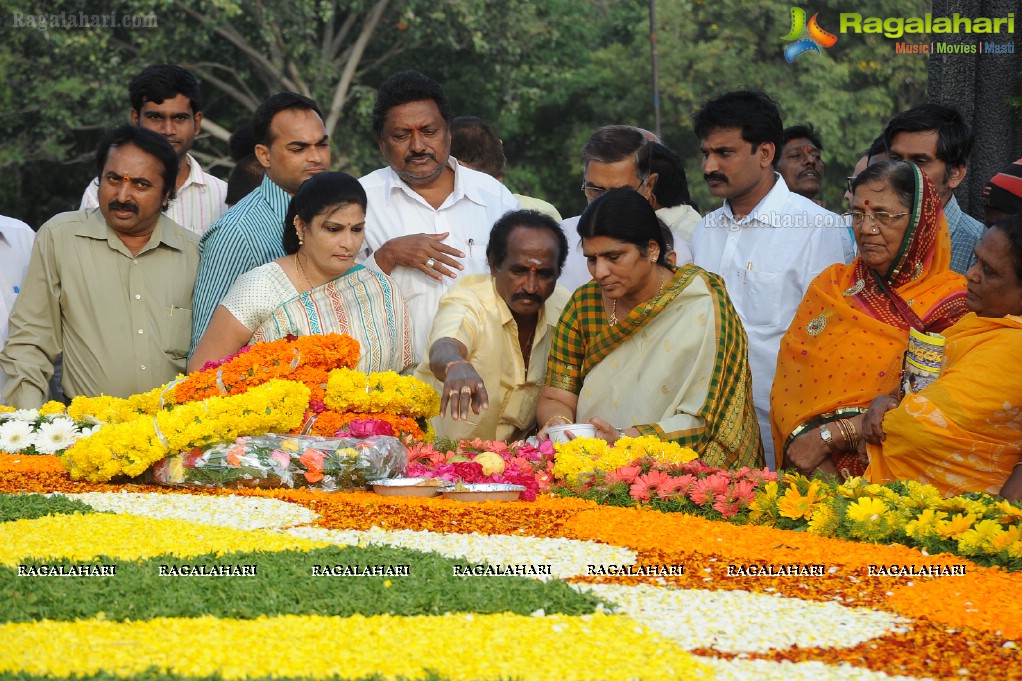 NTR Family Members at NTR Ghat