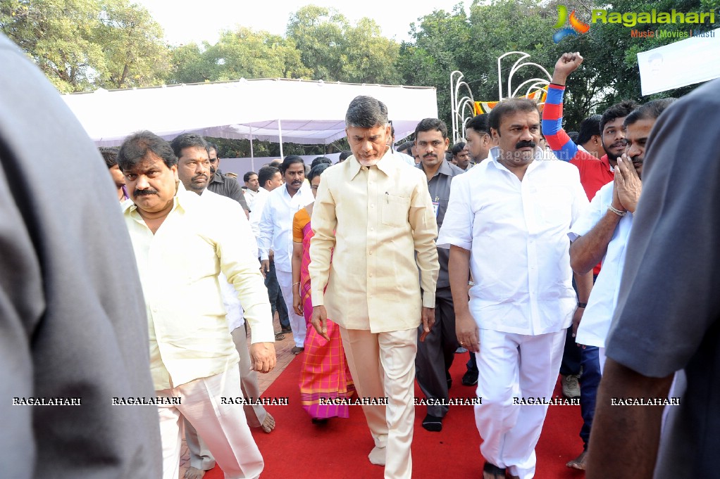 NTR Family Members at NTR Ghat