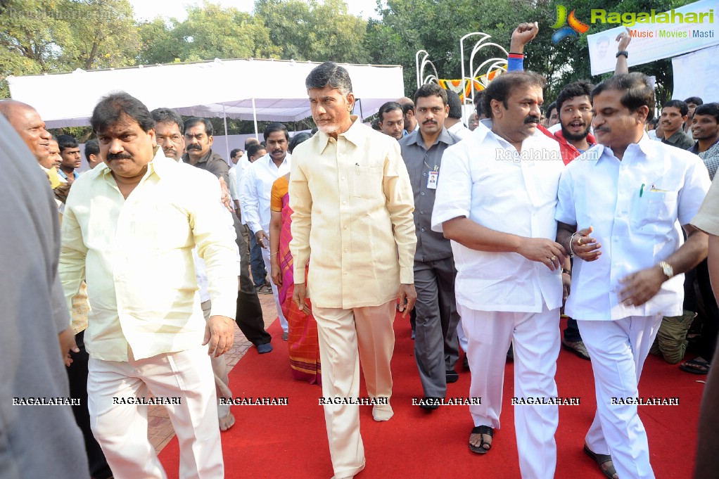 NTR Family Members at NTR Ghat