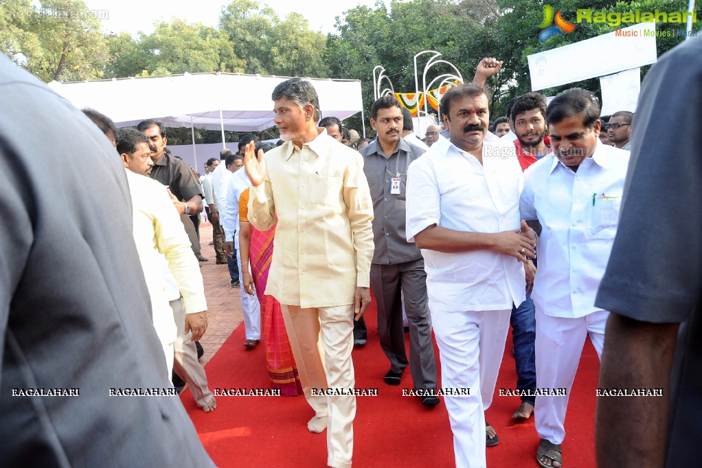 NTR Family Members at NTR Ghat