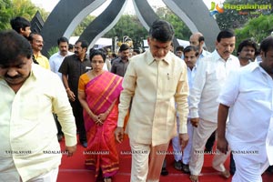 NTR Family Members at NTR Ghat