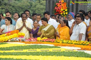 NTR Family Members at NTR Ghat