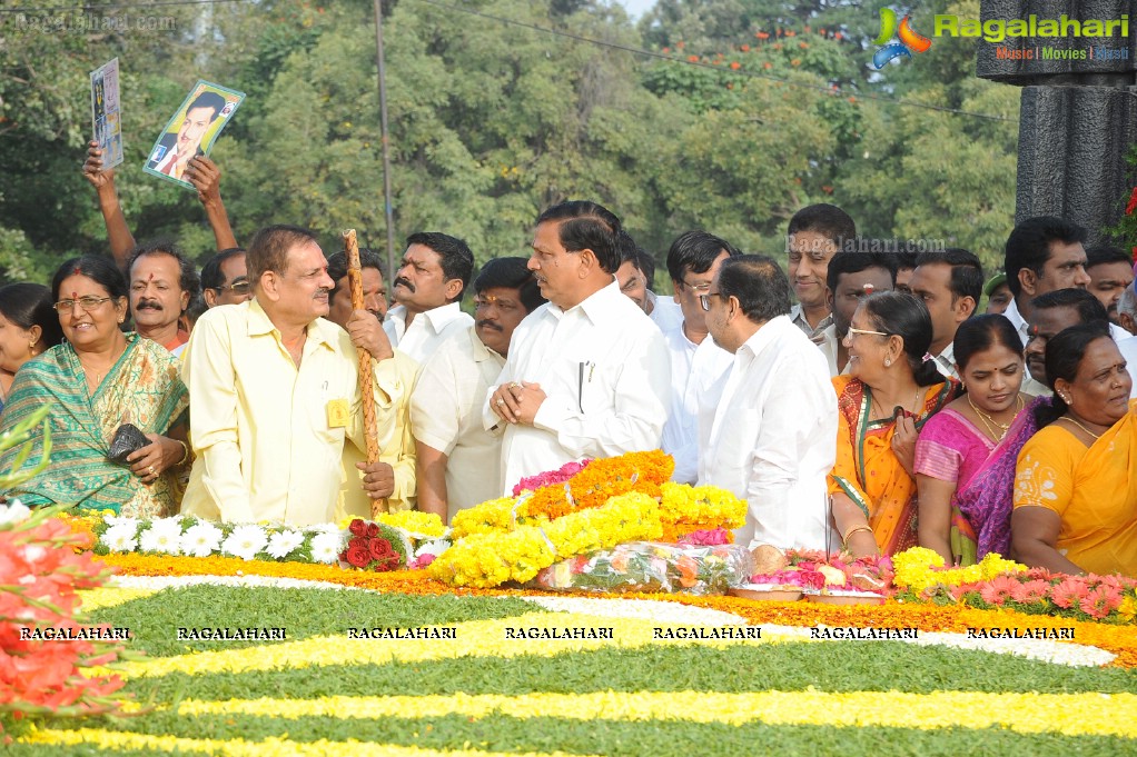 NTR Family Members at NTR Ghat