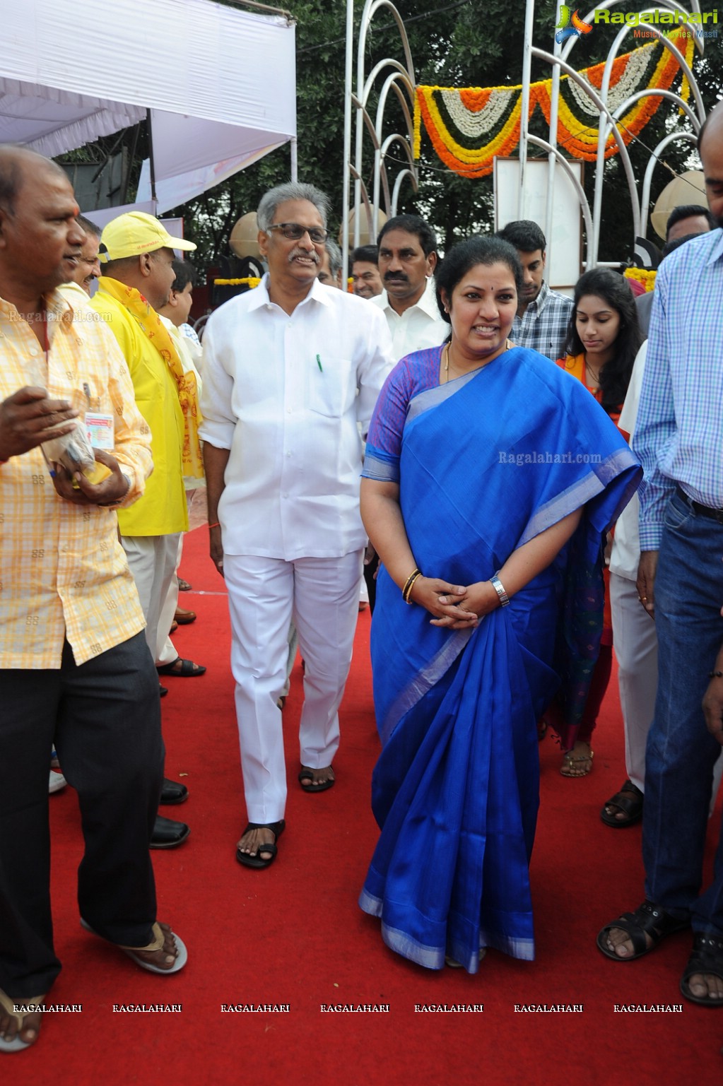 NTR Family Members at NTR Ghat