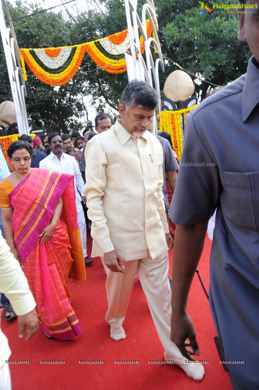 NTR Family Members at NTR Ghat